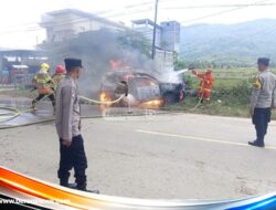 Mobil Terbakar Di SPBU Rumbia, Damkar Temukan Fakta Mengejutkan