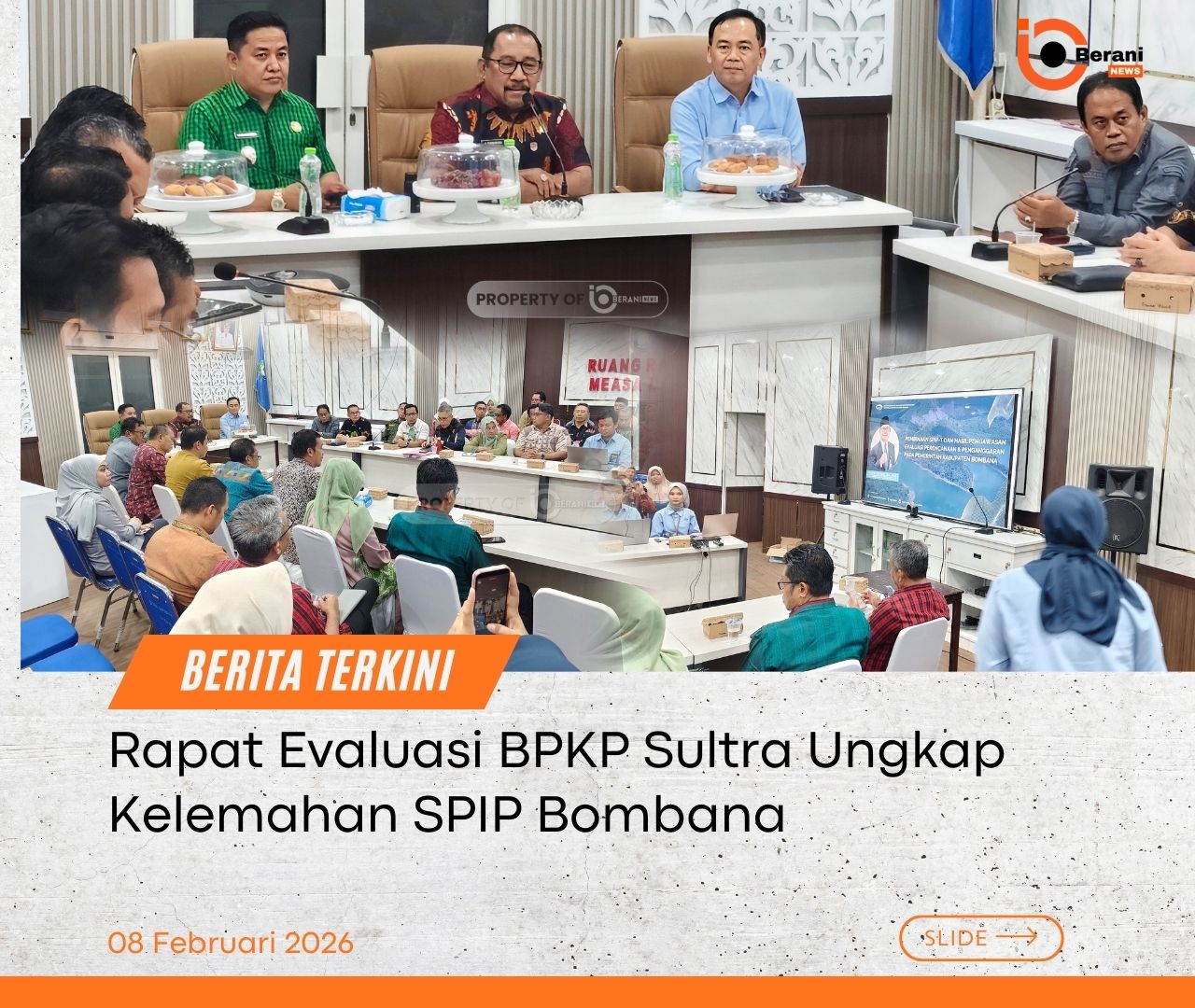 Pemkab Bombana, SPIP Bombana, BPKP Sultra,