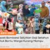 BUPATI BOMBANA SALURKAN GAJI SELAMA SETAHUN UNTUK WARGA KURANG MAMPU
