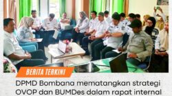 DPMD Bombana Matangkan Strategi OVOP dan BUMDes dalam Rapat Internal