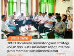 DPMD Bombana Matangkan Strategi OVOP dan BUMDes dalam Rapat Internal