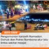 Tarawih Lebih Khusyuk, Dishub dan Polres Bombana Turun Langsung Atur Lalu Lintas