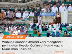 Momentum Ramadhan, Pemkab Bombana Ajak Masyarakat Menghidupkan Nilai Al-Qur’an