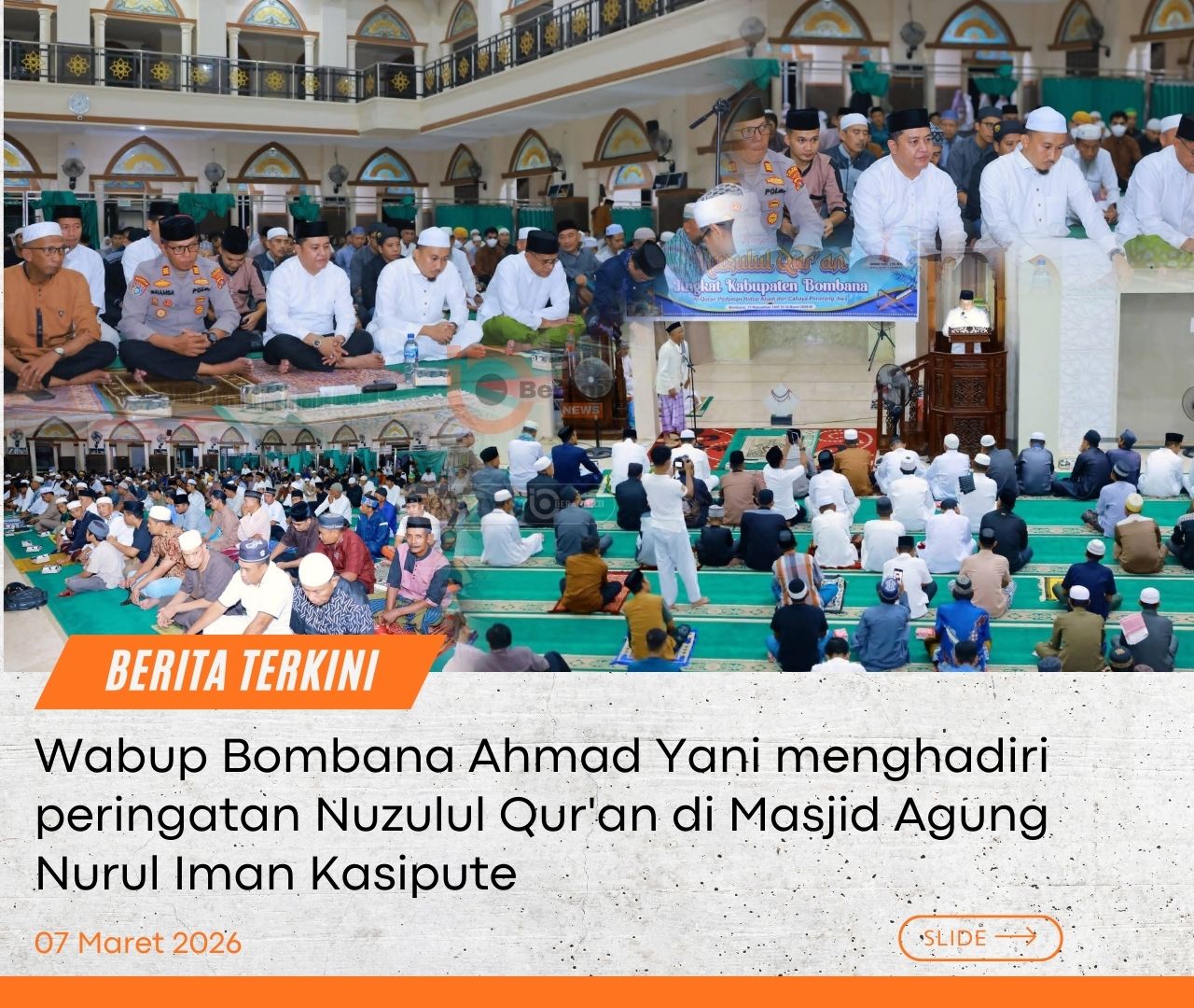 Nuzulul Quran Bombana Pemkab Bombana Ramadhan Wakil Bupati Bombana Ahmad Yani