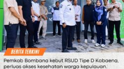 RSUD Tipe D Kabaena Digenjot, Pemkab Bombana Targetkan Akses Kesehatan Menyeluruh