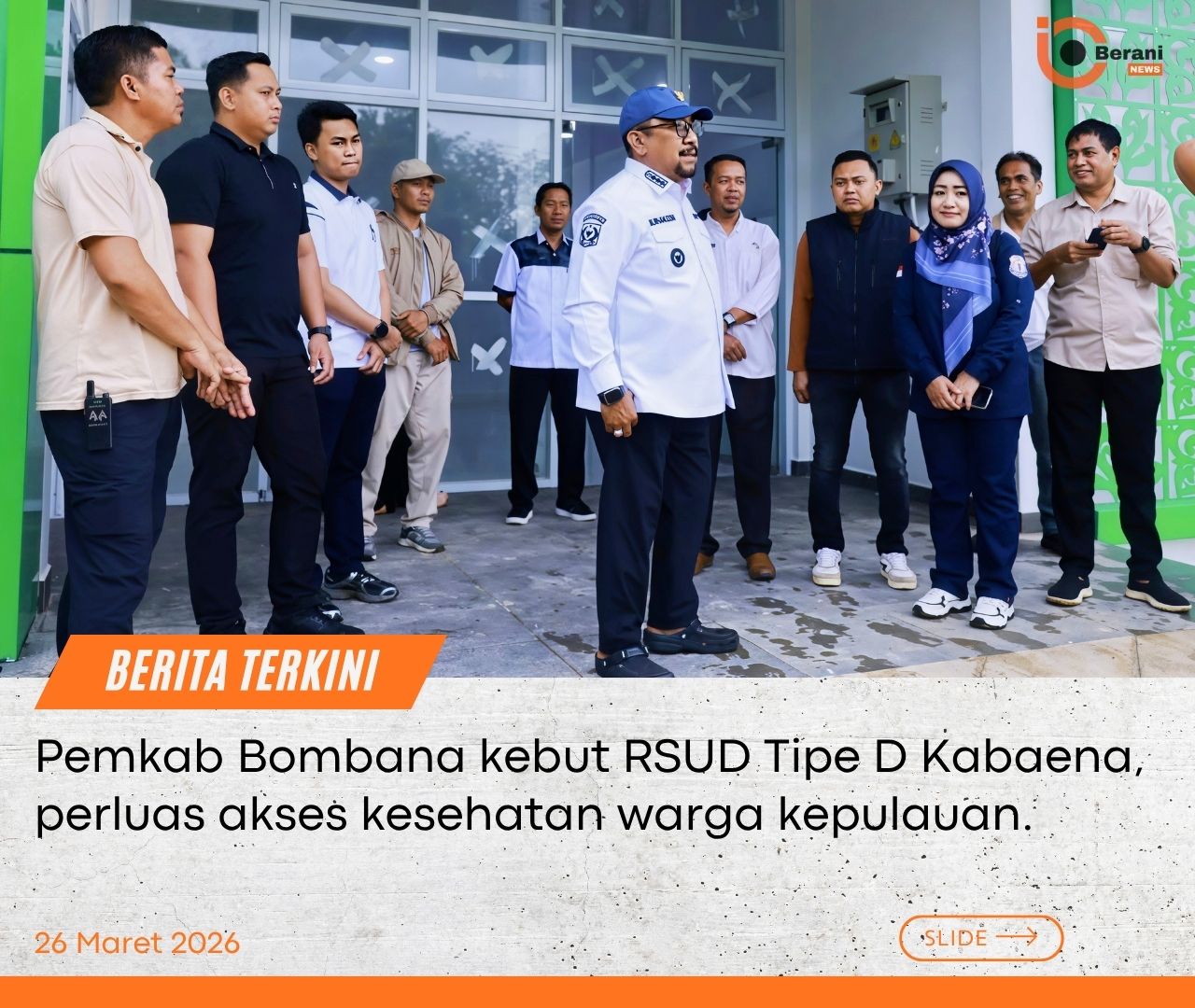 RSUD Tipe D Kabaena Digenjot, Pemkab Bombana Targetkan Akses Kesehatan Menyeluruh 1 RSUD Tipe D Kabaena, percepatan pembangunan RSUD Kabaena,