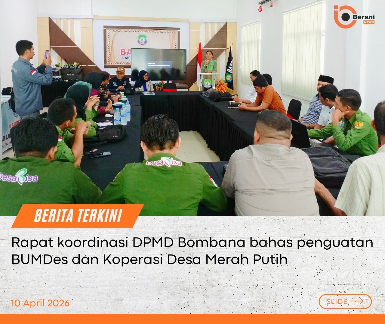 BUMDes Bombana, Koperasi Desa Merah Putih, Ekonomi Desa Bombana,