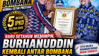 Bombana Kembali Ukir Prestasi, Burhanuddin Antar ke 5 Besar IPKD Sultra 2026