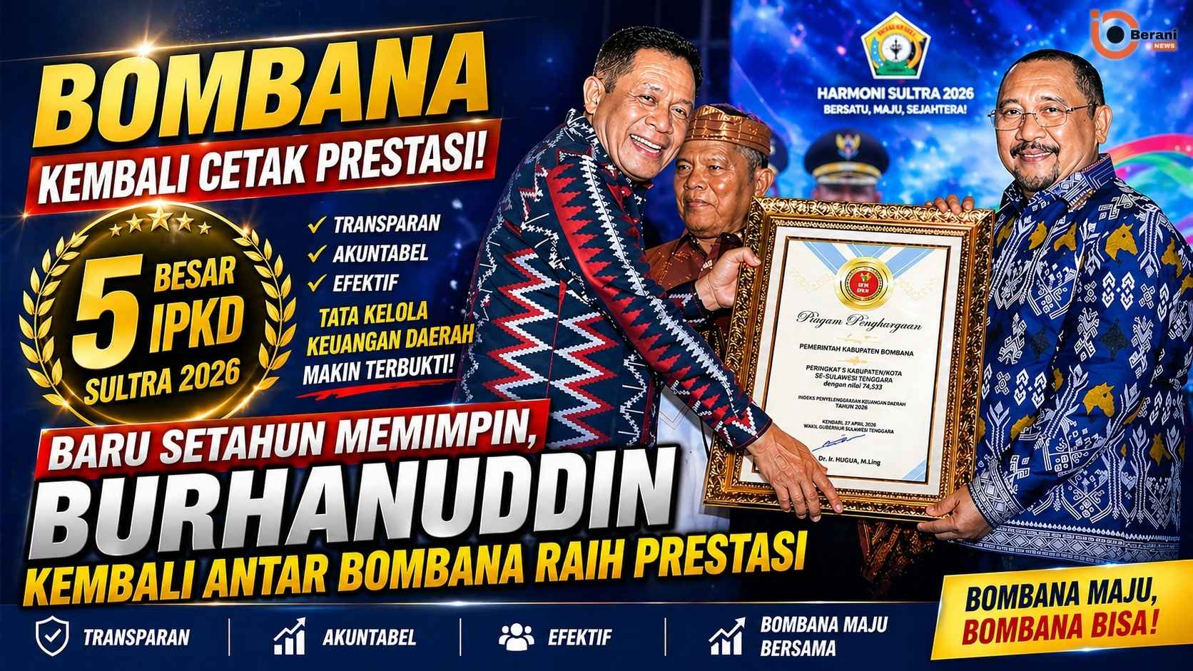 Bombana, IPKD 2026, burhanuddin,