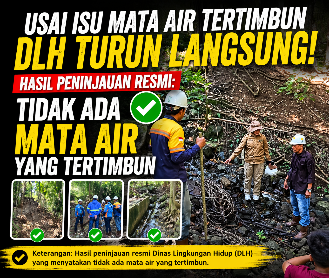 Isu Mata Air Tertimbun Gegerkan Kabaena KTT Almharig Buka Fakta Sebenarnya