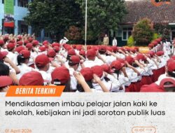 MENDIKDASMEN MINTA PELAJAR JALAN KAKI KE SEKOLAH, SOLUSI HEMAT BBM ATAU BEBAN BARU?
