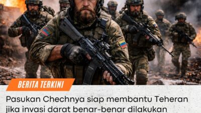 PASUKAN CHECHNYA SIAP BELA IRAN, KADYROV: INI JIHAD!