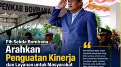 Plh Sekda Bombana Tekankan Penguatan Kinerja dan Pelayanan Publik di Hari Otonomi Daerah