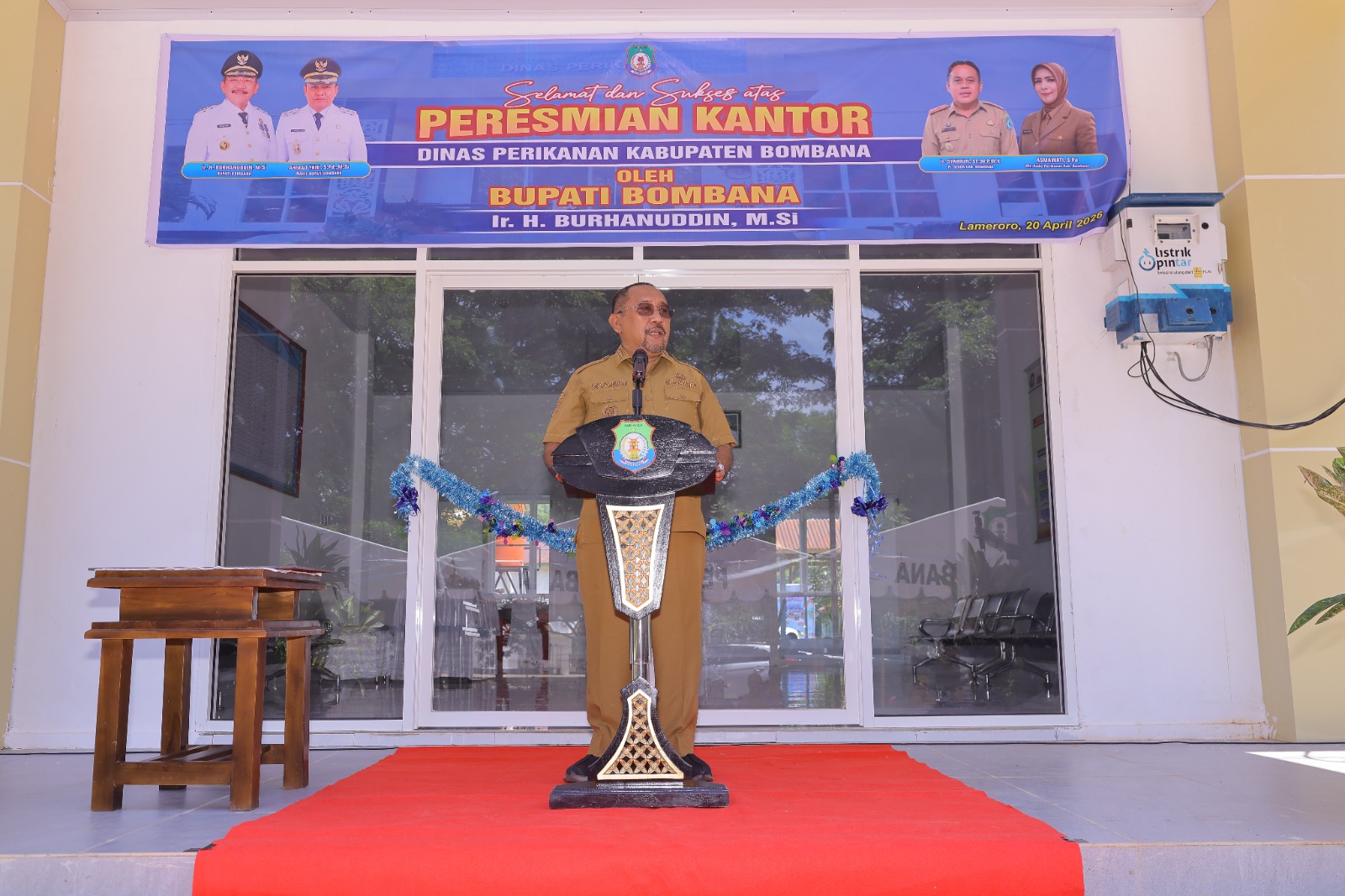 RENCANA BESAR BUPATI BOMBANA UNTUK NELAYAN TERUNGKAP DI PERESMIAN KANTOR BARU DINAS PERIKANAN1