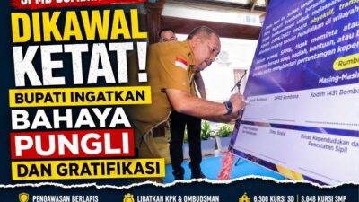 SPMB Bombana 2026 Dikawal Ketat, Bupati Ingatkan Bahaya Pungli Dan Gratifikasi