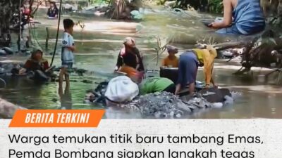 tambang emas, tambang emas Bombana, Bombana,