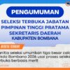 TIGA BESAR CALON SEKDA BOMBANA 2026 RESMI DITETAPKAN, INI NAMA-NAMANYA