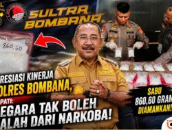 Apresiasi Kinerja Polres Bombana, Bupati: Negara Tak Boleh Kalah dari Narkoba