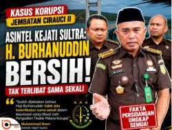 Asintel Kejati Sultra: H. Burhanuddin Bersih Dari Kasus Cirauci