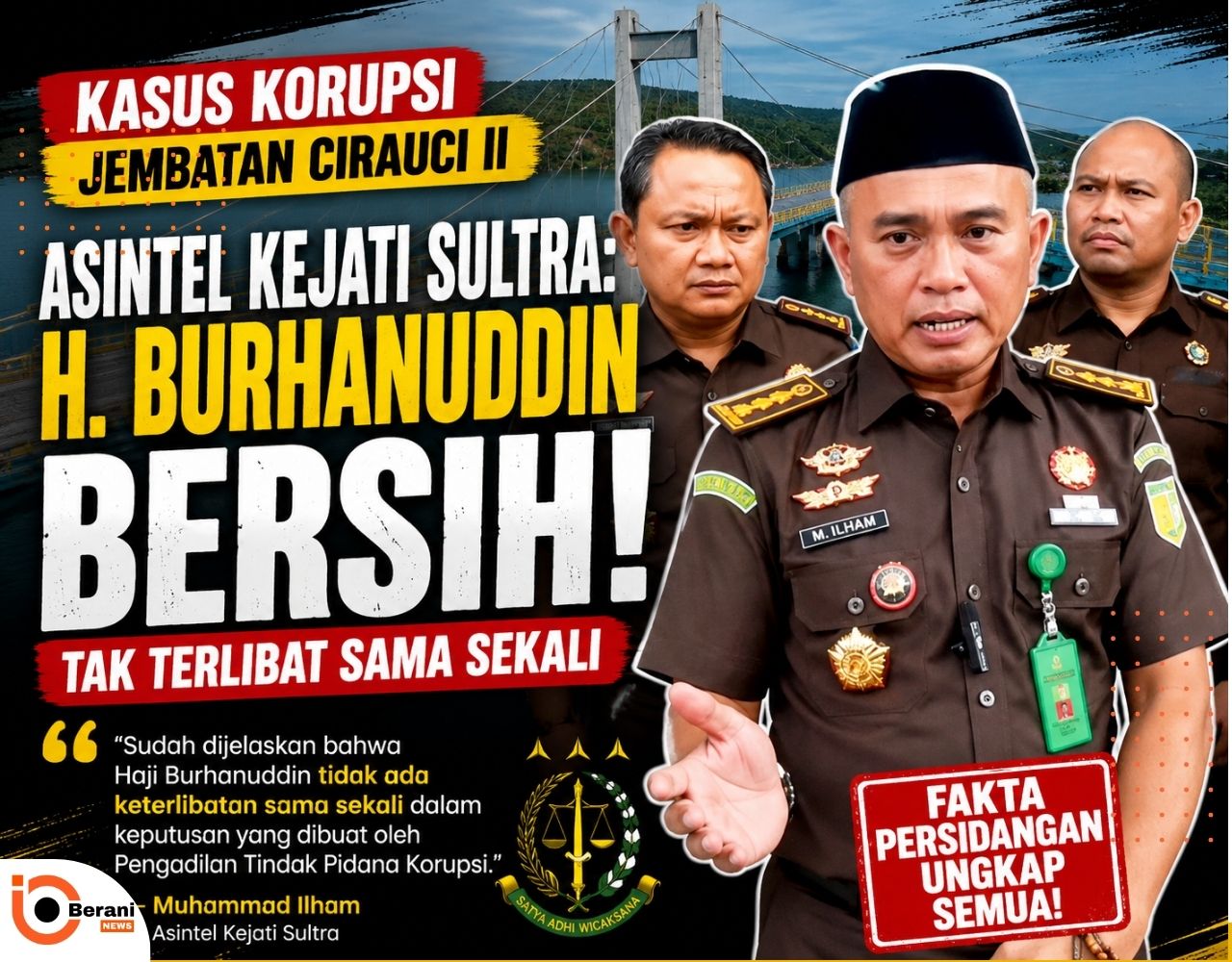 Asintel Kejati Sultra: H. Burhanuddin Bersih Dari Kasus Cirauci 1 Asintel Kejati Sultra H. Burhanuddin Bersih Dari Kasus Cirauci