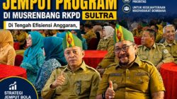 Bupati Bombana Aktif Jemput Program di Musrenbang RKPD Sultra