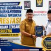 Bupati Bombana H. Burhanuddin Kembali Torehkan Prestasi, Bombana Terbaik Se-Sultra Versi Ombudsman RI