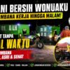 DLH Bombana Maksimalkan Pelayanan Kebersihan Hingga Malam Hari