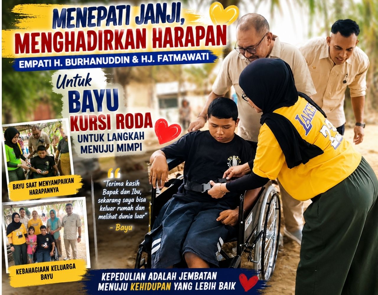 Empati H. Burhanuddin dan Hj. Fatmawati di Tapuahi