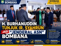 Ir. Syahrun Dipercaya Jadi “Jenderal ASN” Pemkab Bombana