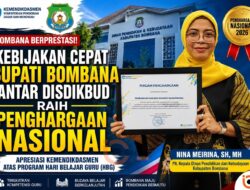 Kebijakan Bupati Bombana Antar Disdikbud Raih Penghargaan Nasional