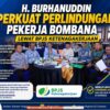 Komitmen H. Burhanuddin Bangun Perlindungan Pekerja di Bombana, Pemkab Perkuat Program BPJS Ketenagakerjaan