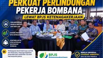 Komitmen H. Burhanuddin Bangun Perlindungan Pekerja di Bombana Pemkab Perkuat Program BPJS Ketenagakerjaan