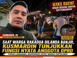 Saat Warga Dilanda Banjir, Kusmardin Tunjukkan Fungsi Nyata Anggota DPRD