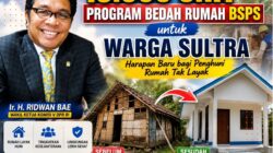 10.000 Unit Program Bedah Rumah (BSPS) untuk Warga Sultra, Harapan Baru bagi Penghuni Rumah Tak Layak