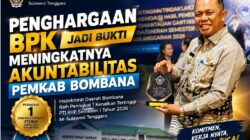 Mengungguli 16 Daerah Lain, Bombana Raih Pengakuan Bergengsi dari BPK | BeraniNews.com
