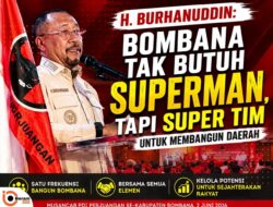 H. Burhanuddin: Bombana Tak Butuh Superman, Tapi Super Tim untuk Membangun Daerah