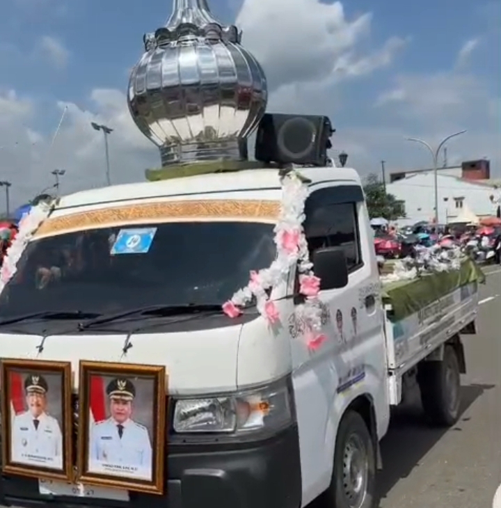 Mobil Pawai Ta'aruf MTQ Bombana