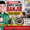 Kusmardin Kawal Penanganan Banjir Poleang Barat, Drainase dan Sumur Resapan Dipastikan Dibangun Tahun Ini