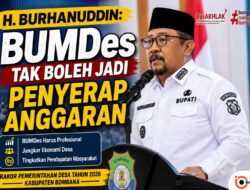 Bupati Bombana Minta BUMDes Tak Lagi Jadi Penyerap Anggaran, Fokus Bangun Ekonomi Desa