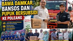 Dari Damkar hingga Pupuk Bersubsidi, Bupati Bombana Bawa Tiga Layanan Sekaligus ke Poleang