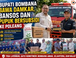 Dari Damkar hingga Pupuk Bersubsidi, Bupati Bombana Bawa Tiga Layanan Sekaligus ke Poleang