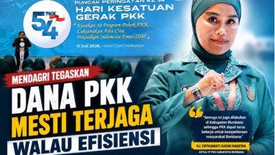 Mendagri Minta Dana PKK Jangan Dipangkas, PKK Bombana Sambut Positif