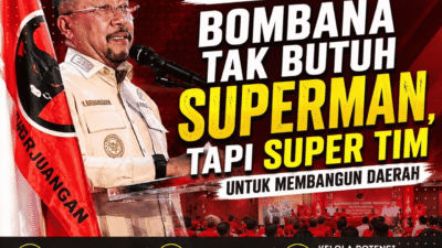Bombana Butuh Super Tim, Bukan Superman