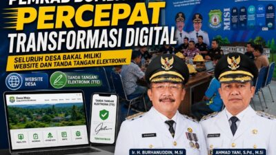 Bombana Percepat Desa Digital, Seluruh Desa Bakal Miliki Website dan Tanda Tangan Elektronik