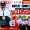 Bupati Bombana Dorong Lahirnya Kader Kemanusiaan Lewat DIKLATSARGAB PMR 2026