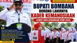 Bupati Bombana Dorong Lahirnya Kader Kemanusiaan Lewat DIKLATSARGAB PMR 2026