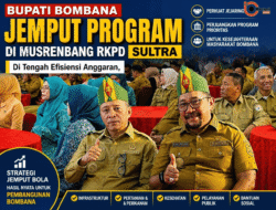 Di Tengah Efisiensi Anggaran, Bupati Bombana Jemput Program di Musrenbang RKPD Sultra