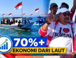 Pawai Perahu Merah Putih Jadi Momentum Bupati Bombana Dorong Pengembangan Ekonomi Kelautan