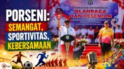 Bupati Bombana membuka pertandingan olahraga dan kesenian dalam rangka HUT ke-81