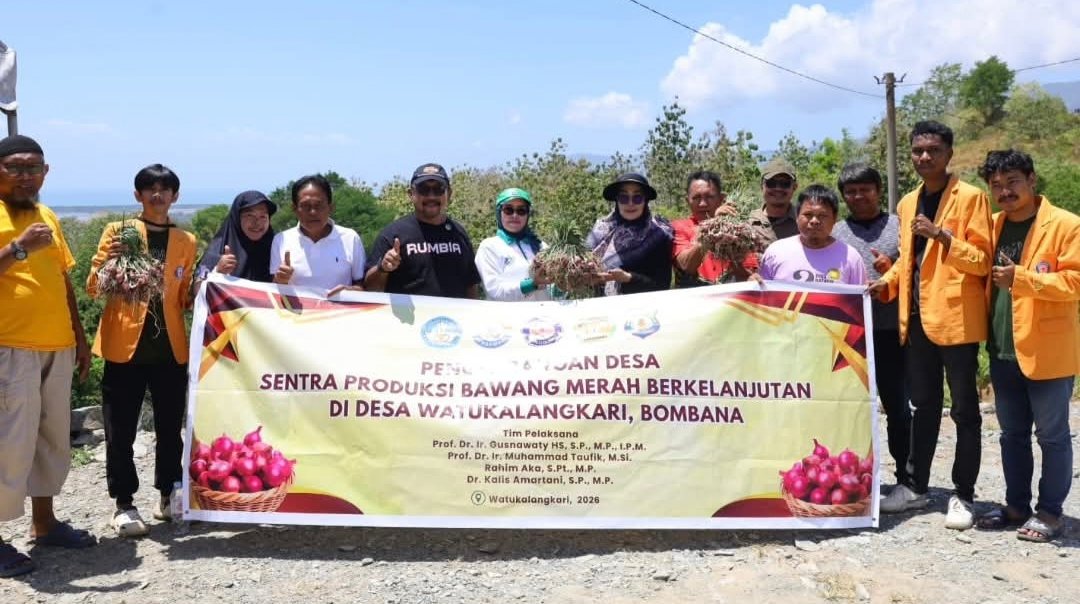 pengembangan bawang merah Bombana